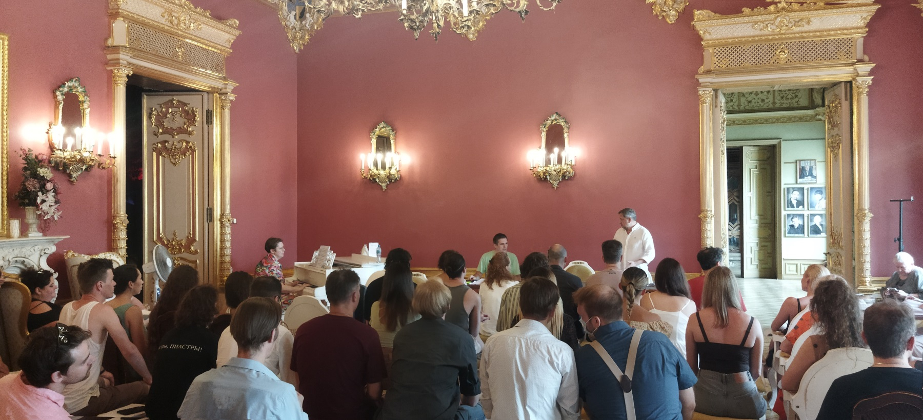 Репетиция спектакля "Биндюжник и Король"